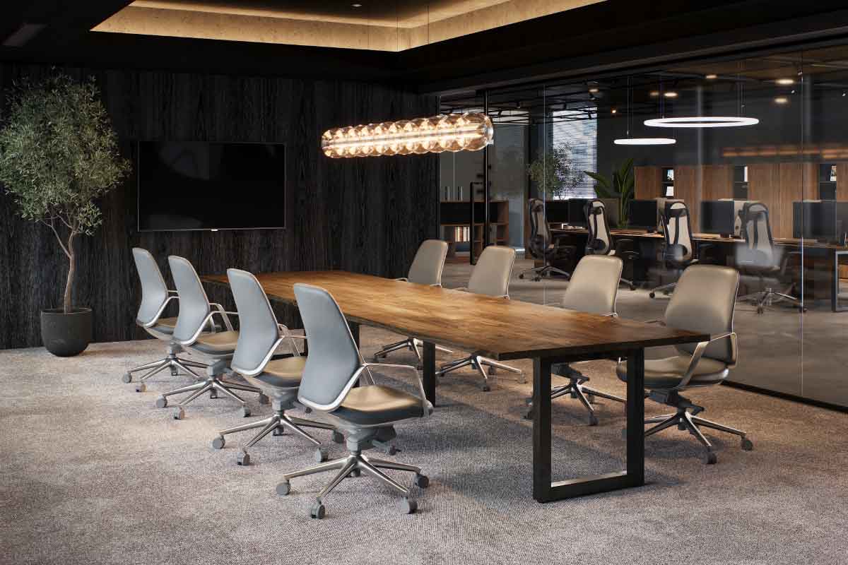 TRACK MEETING TABLE W 260cm × D 110cm