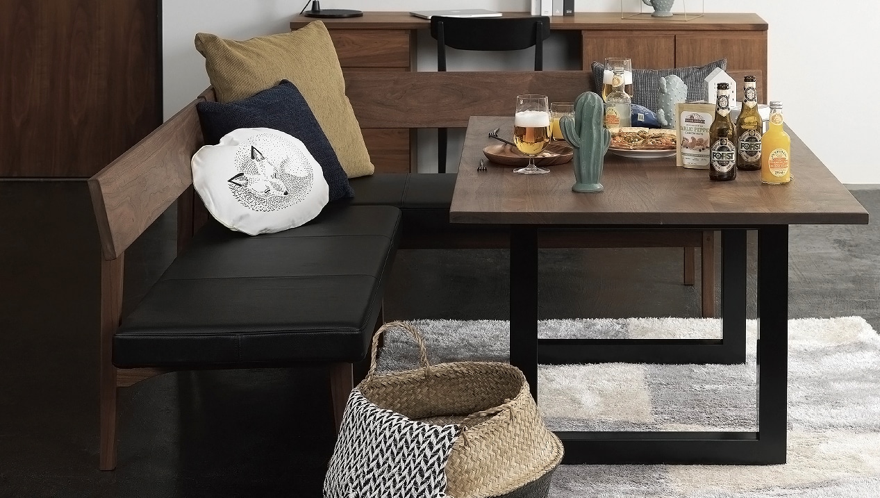 WILDWOOD LOW DINING TABLE W 240cm × D 90cm