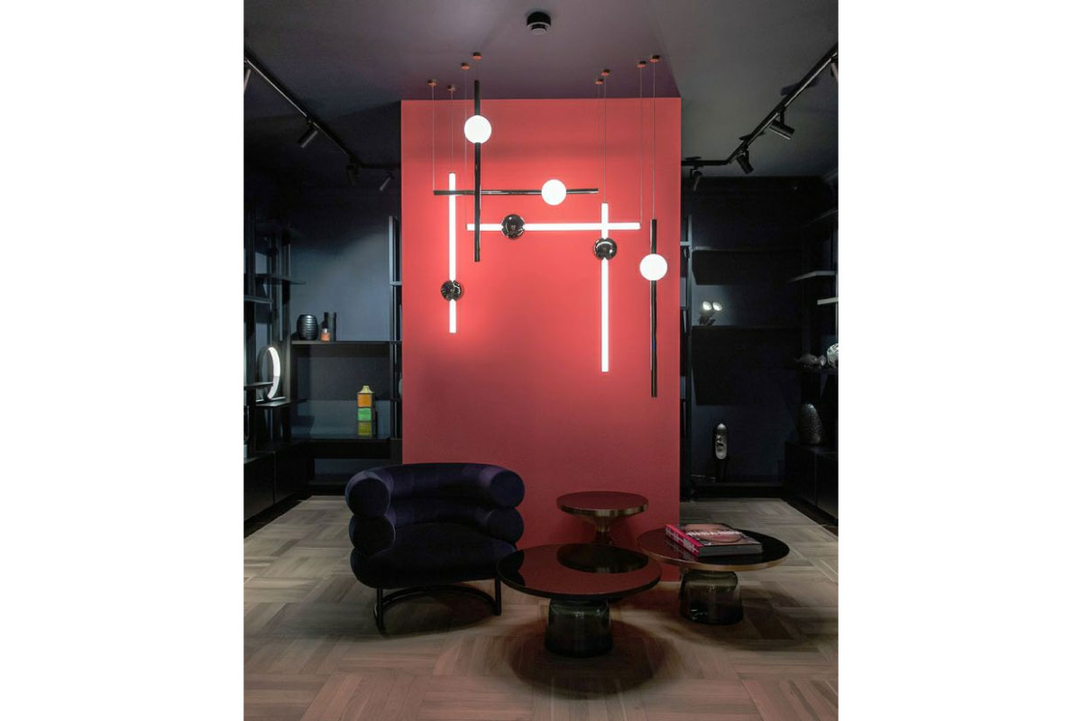 LEE BROOM | ORION TUBE PENDANT(P.GOLD)