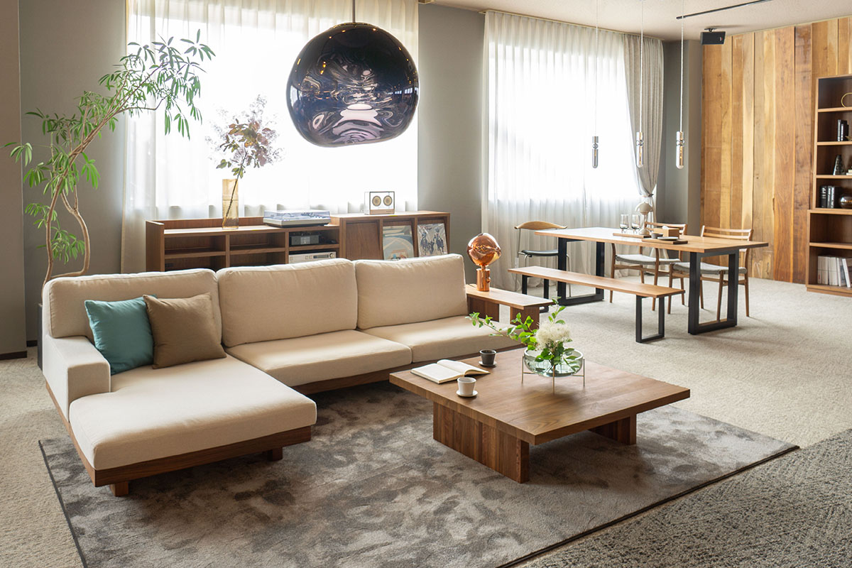 DANISH SOFA 2シーター140