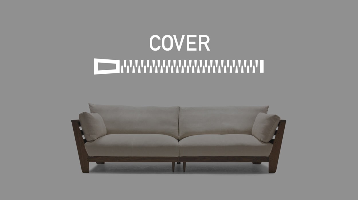HEAVEN 950 SOFA COVER ワンアーム2シーター180